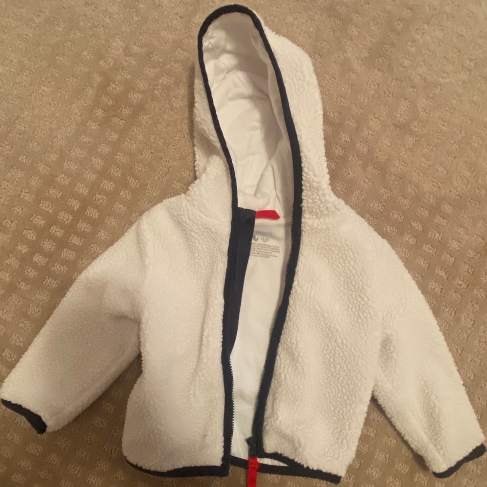 Primary White Fleece